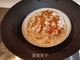 蒜蓉蒸扇贝金针菇的做法步调：11