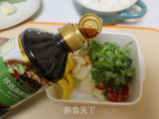 捞汁鹌鹑蛋的做法步调：4