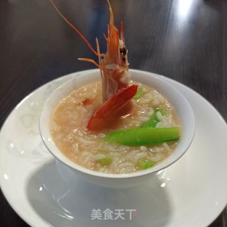 丝瓜陈虾粥的做法步调：13
