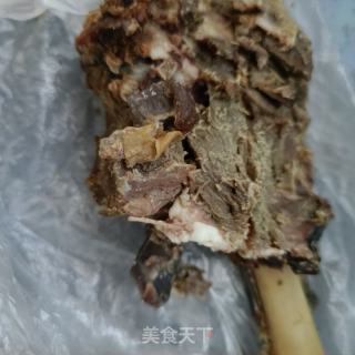 烤羊肉炒菜芯的做法步调：3