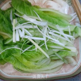 蚝油罗马死菜的做法步调：6