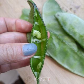 蒸海参韭菜藊豆盒的做法步调：4