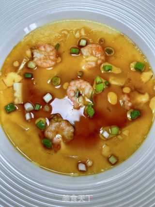 虾仁豆腐蒸蛋的做法步调：13