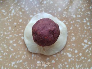 枣泥豆沙蛋黄酥的做法步调：17