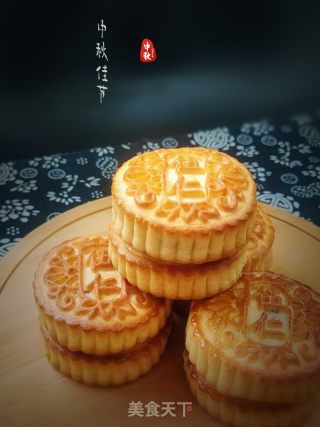 老式五仁月饼的做法步调：1