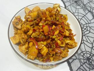 泡椒鸡丁的做法步调：15