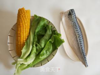 喷鼻煎青花鱼的做法步调：1