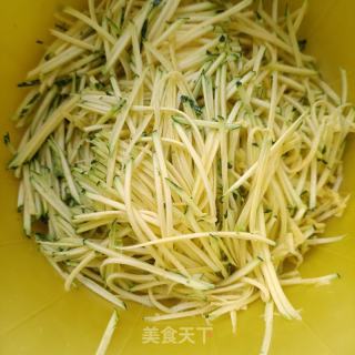 海陈北瓜馅饼的做法步调：6