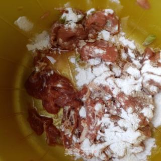 菜芯炒羊里脊的做法步调：5