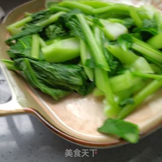 菜芯炒羊里脊的做法步调：10