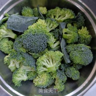 玉米西兰花乌虎虾沙推的做法步调：3