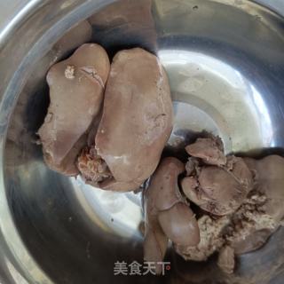 黄瓜拌鸡肝的做法步调：4