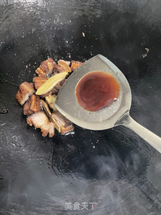 皋比鸡蛋白烧肉的做法步调：12