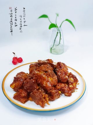 酱喷鼻排骨的做法步调：1