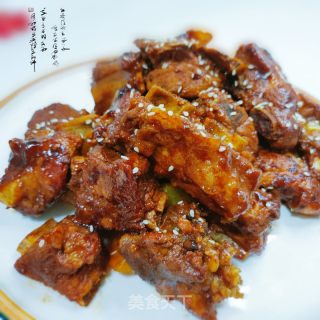 酱喷鼻排骨的做法步调：8