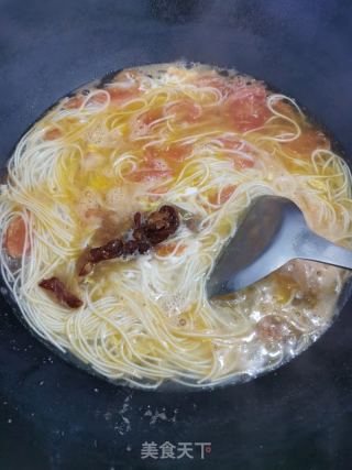 番茄鸡蛋肥肉里的做法步调：9
