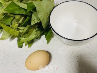 空心菜鸡蛋汤的做法步调：1