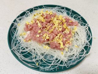 肉沫蒸粉丝的做法步调：6