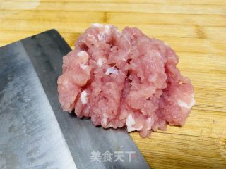 肉沫蒸粉丝的做法步调：4