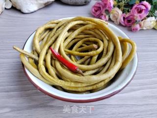 腌酸豆角的做法步调：7
