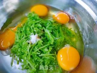 苦瓜煎蛋的做法步调：5