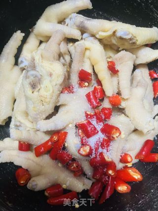 秘造逃剧柠檬鸡爪的做法步调：12