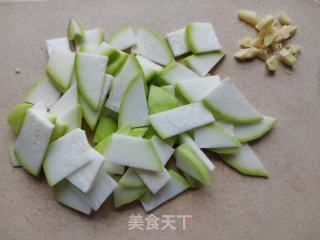蒲瓜油条汤的做法步调：2