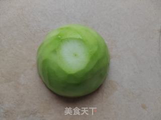 蒲瓜油条汤的做法步调：1