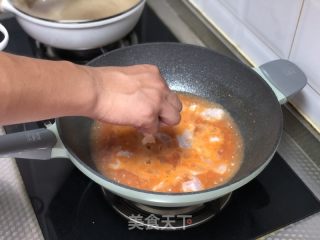 番茄巴鲨鱼的做法步调：4