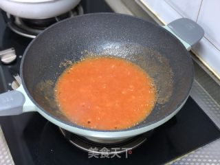 番茄巴鲨鱼的做法步调：3
