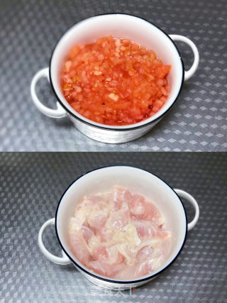 番茄巴鲨鱼的做法步调：1