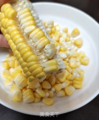 快速剥玉米粒的做法步调：5
