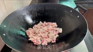 芥蓝香肠炒饭的做法步调：6