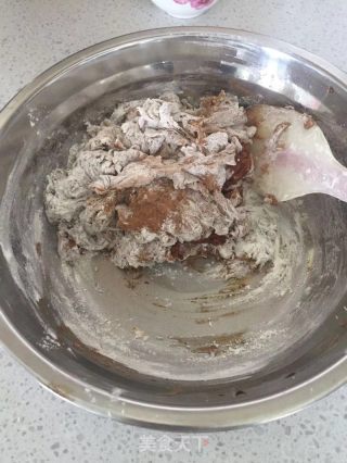 白糖着花馒头的做法步调：4
