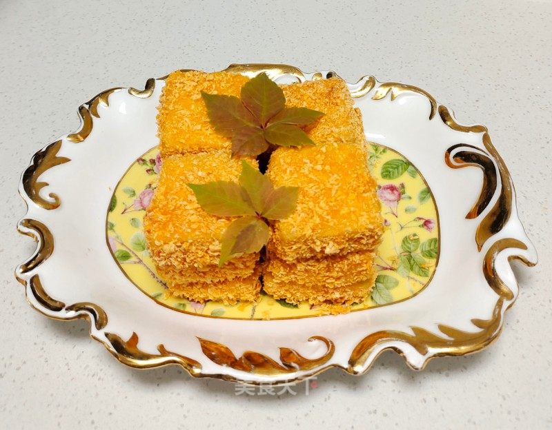 里包糠炸豆腐的做法