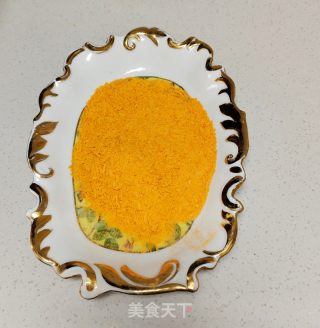 里包糠炸豆腐的做法步调：5
