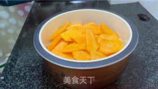 肉紧芝士北瓜饼的做法步调：2