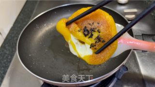 肉紧芝士北瓜饼的做法步调：21