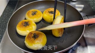肉紧芝士北瓜饼的做法步调：17