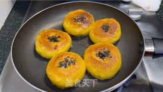 肉紧芝士北瓜饼的做法步调：20
