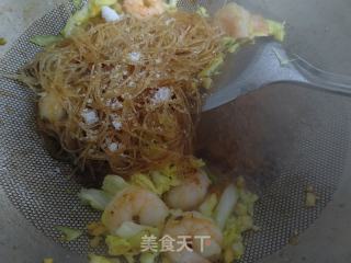 虾仁粉丝煲的做法步调：6