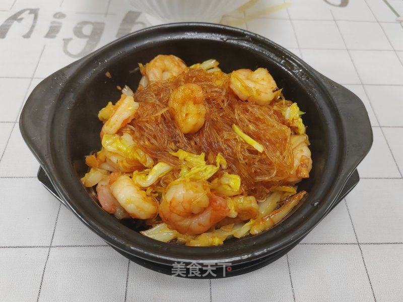 虾仁粉丝煲的做法