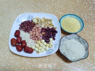 养分纯粮粥的做法步调：1