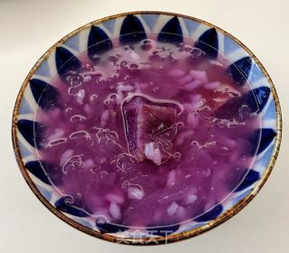 银耳紫薯糯米羹的做法步调：7