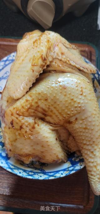 豉油皇焖鸡的做法步调：4