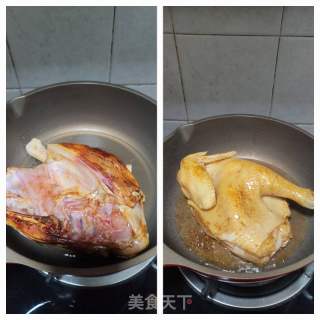 豉油皇焖鸡的做法步调：6