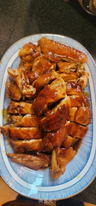 豉油皇焖鸡的做法步调：16