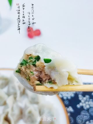 韭菜牛肉馅火饺的做法步调：12
