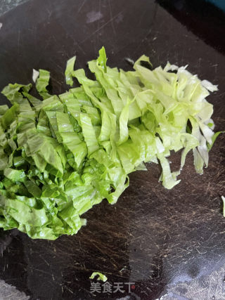 死菜牛肉炒饭的做法步调：3