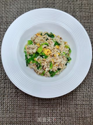 死菜牛肉炒饭的做法步调：14